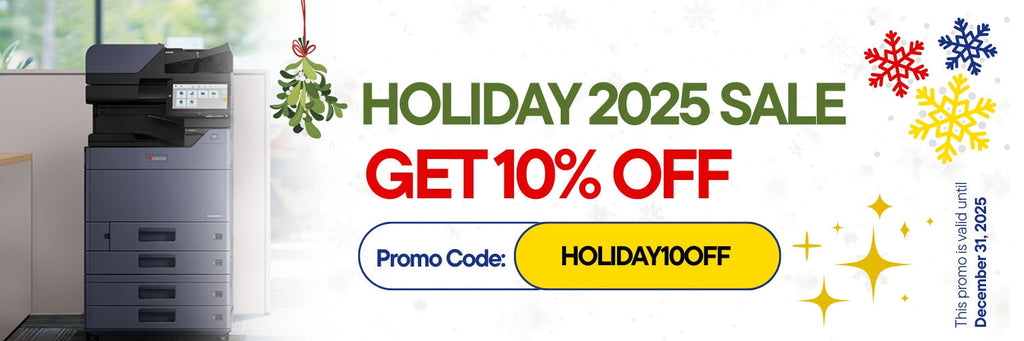 Holiday 2025 Sale - Enjoy 10% OFF Your Entire Purchase at ABD Office Solutions!