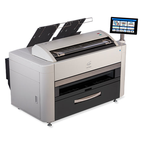 KIP 765C 36 Inch 2 Roll Color Wide Format MFP Printer - Brand New