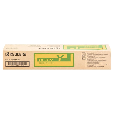 Genuine Kyocera TK-5197Y (1T02R4AUS0) Yellow Toner Cartridge