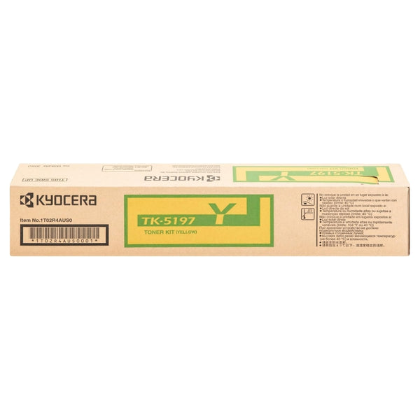 Genuine Kyocera TK-5197Y (1T02R4AUS0) Yellow Toner Cartridge
