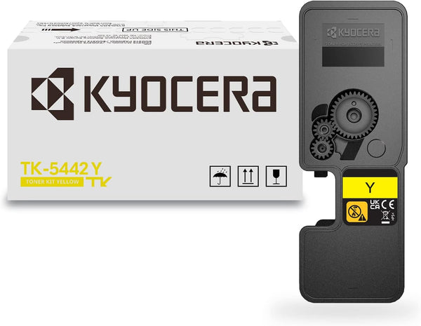 Kyocera TK-5442Y (1T0C0AAUS0) High-Yield Yellow Toner Cartridge