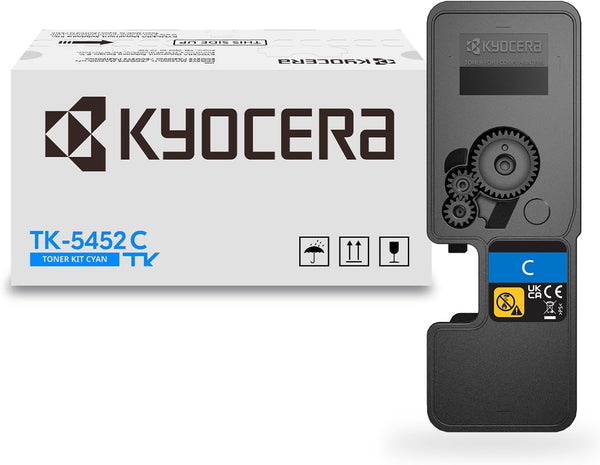 Genuine Kyocera TK-5452C (1T0C0DCUS0) Cyan Toner Cartridge