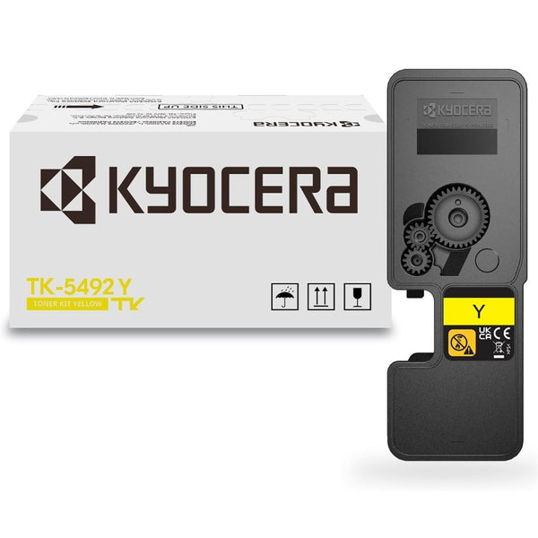 Genuine Kyocera TK-5492Y (1T0C22AUS1) Yellow Toner Cartridge