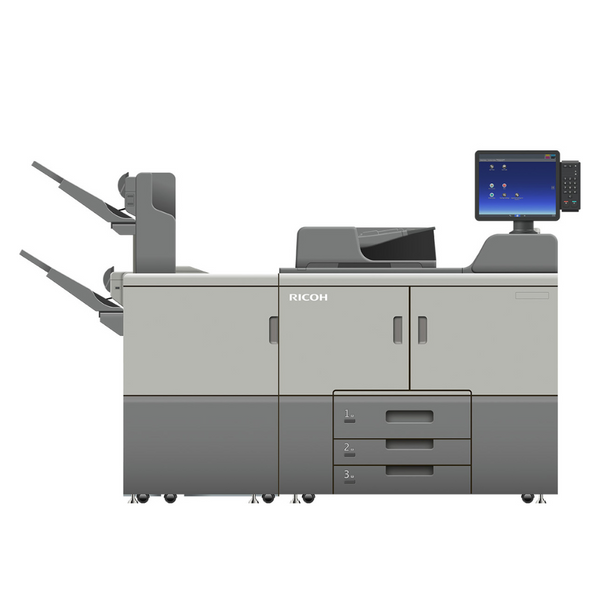 Ricoh Pro 8300S Production Printer with SR5110 Finisher – ABD Ricoh Pro 8300S Production Printer with SR5110 Finisher – ABD