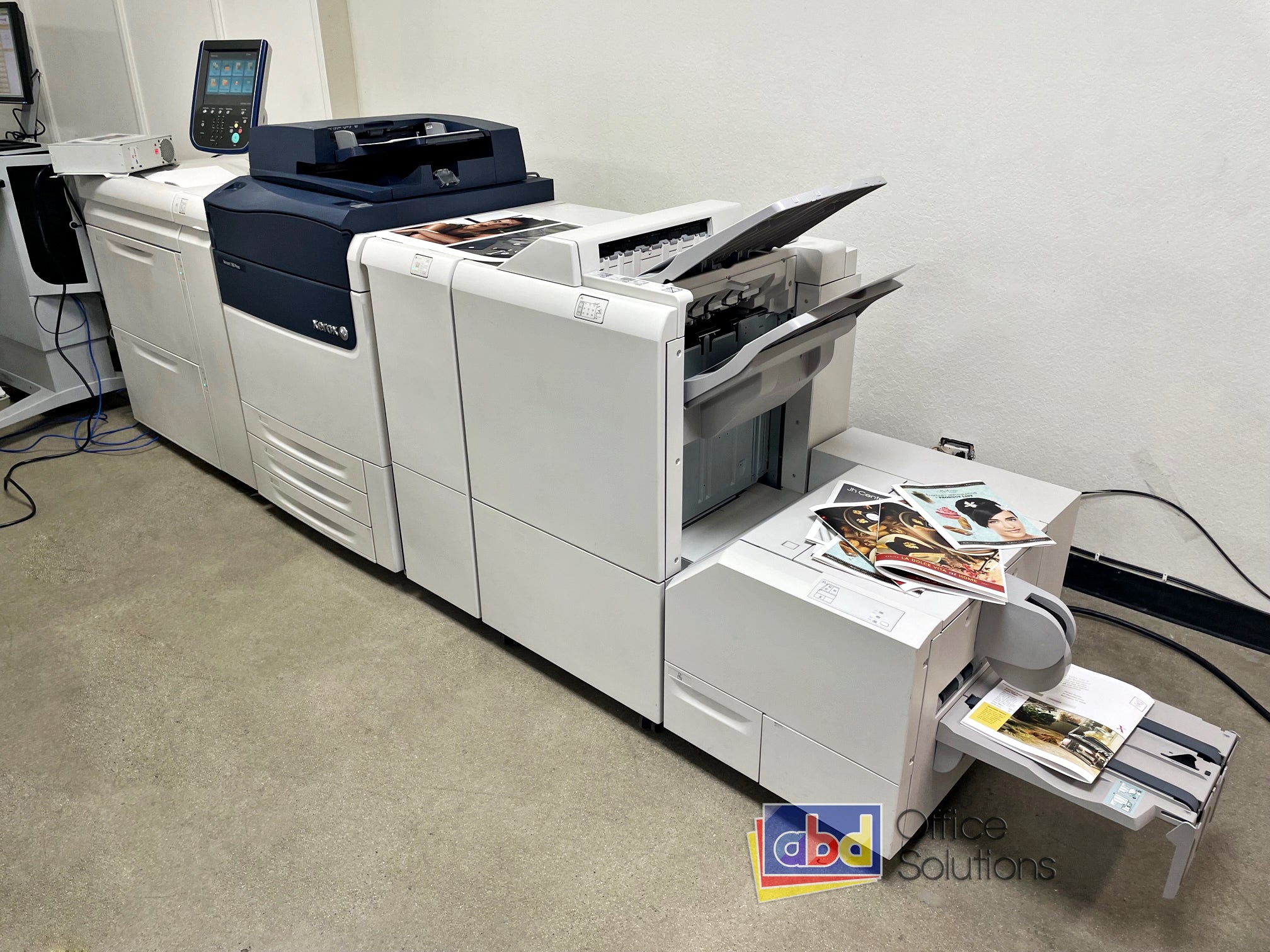 Xerox Versant 180 Press Color Laser Production Printer - Fully Loaded ...