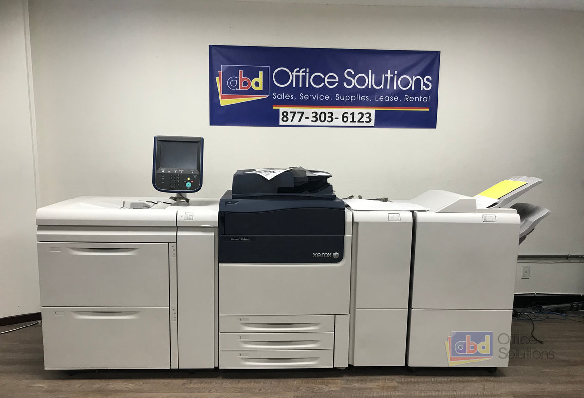 Xerox Versant 80 Digital Color Press with Local SMA ABD Office Solutions, Inc.