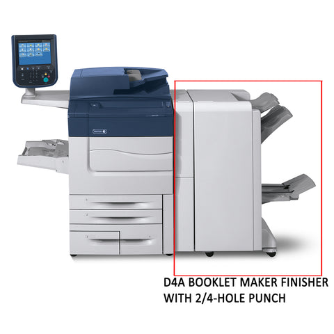 Xerox D4A BR Booklet Maker Finisher with 2/3 Hole Punch – ABD
