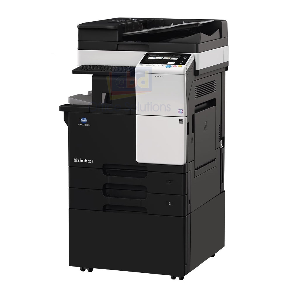 ugyldig kindben Væsen Konica Minolta Bizhub 227 Mono Laser Multifunction Printer – ABD Office  Solutions, Inc.