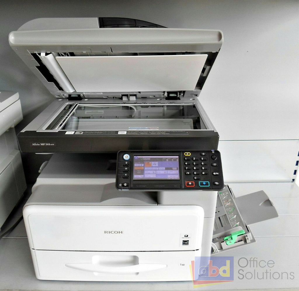 Ricoh Aficio MP 301SPF A4 Mono Laser Multifunction Printer ABD Office