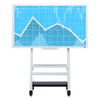 Ricoh D6500 65" LED Interactive Whiteboard with Stand