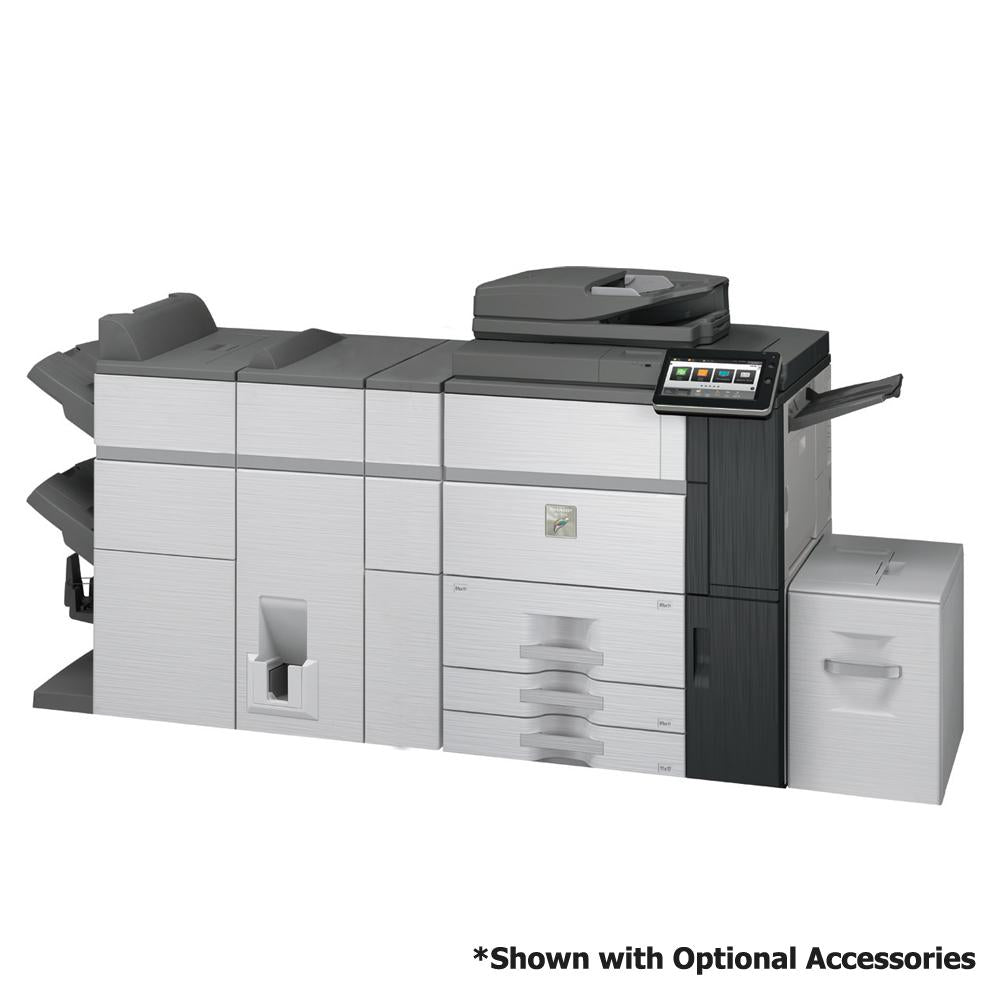 Sharp MX-7580N Color Laser Production Printer with FN22 Finisher – ABD ...