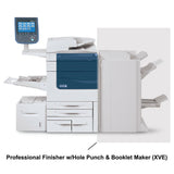 Xerox XVE Professional Finisher with 2/3 Hole Punch, Stapler, and Booklet Maker